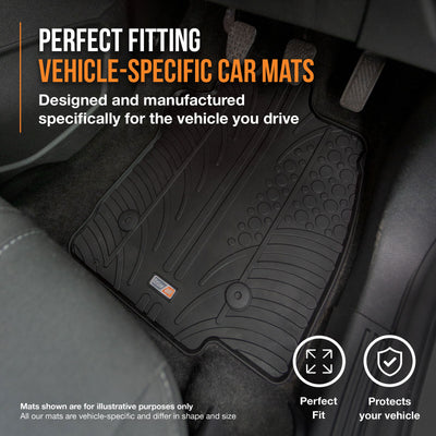 VW Passat Estate Mats de automóviles de goma (2010-2015)