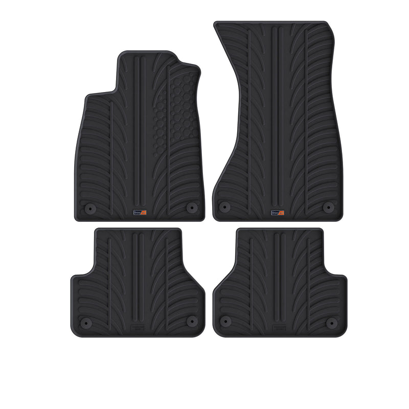 Audi A4 Avant Rubber Car Mats (2015-2019)