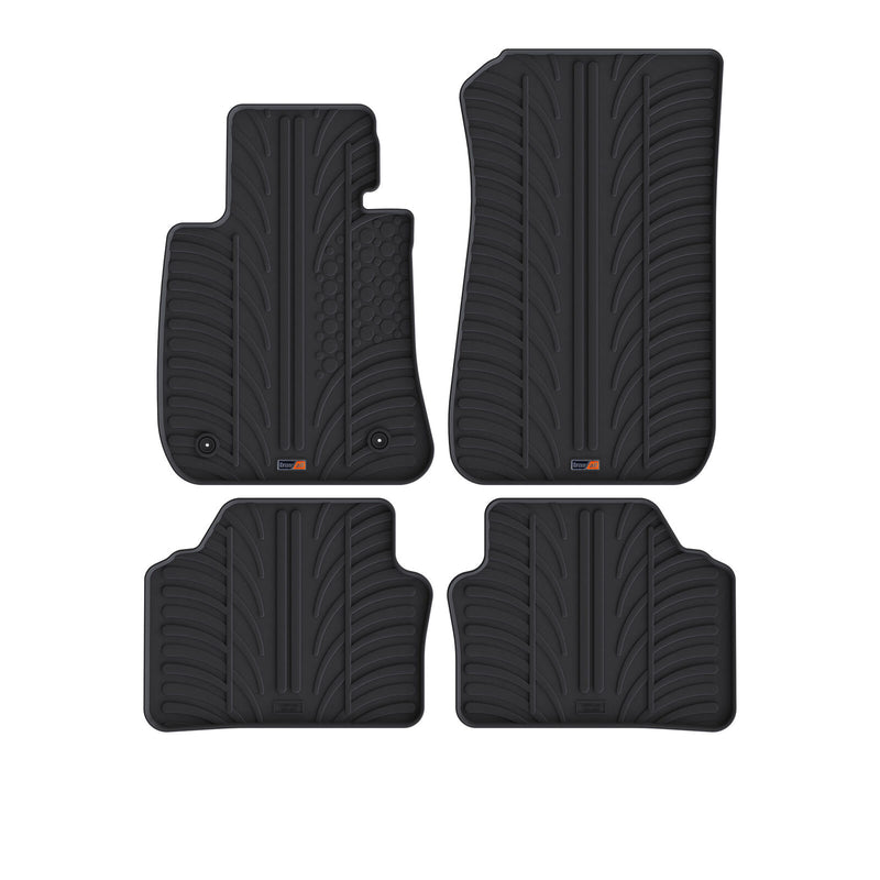 Las alfombras de goma de goma de la Serie BMW 3 (2005-2011)
