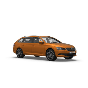 Skoda Superb Familiar (2015-2023) Reja para perros