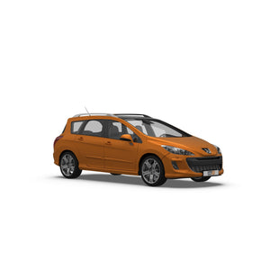 Peugeot 308 Familiar (2007-2013) Reja para perros