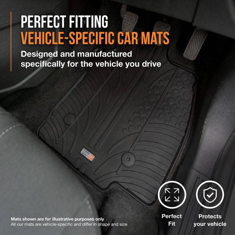 Mini Hachback Rubber Car Mats (2013-2021)