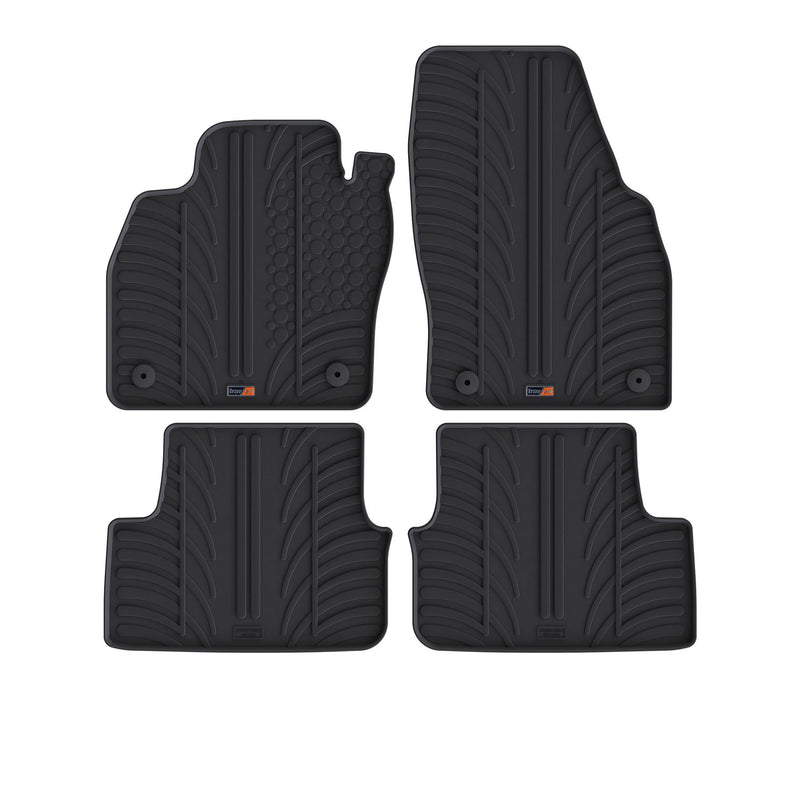 Alfombrillas de goma para Audi A1 Hatchback (2018-)