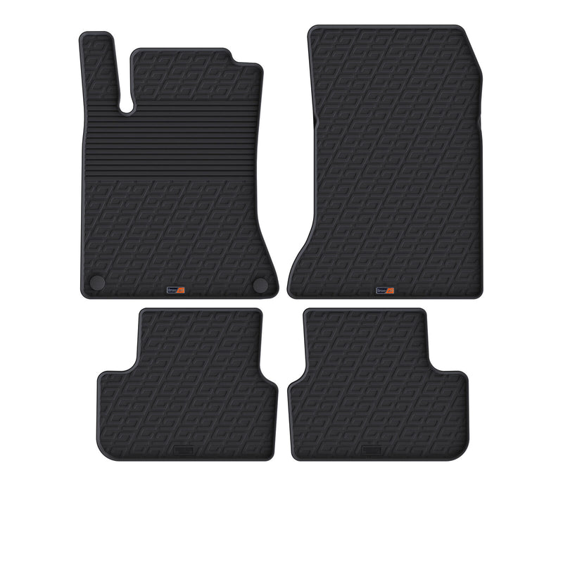 Alfombrillas de goma de freno de tiro Mercedes CLA (2015-2019)