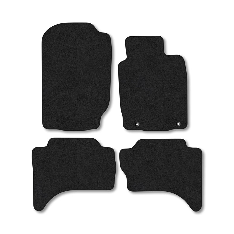 Fiat Fullback 2016+ Carpet Carpet Floor Mats [Double Cab models without rear heater]