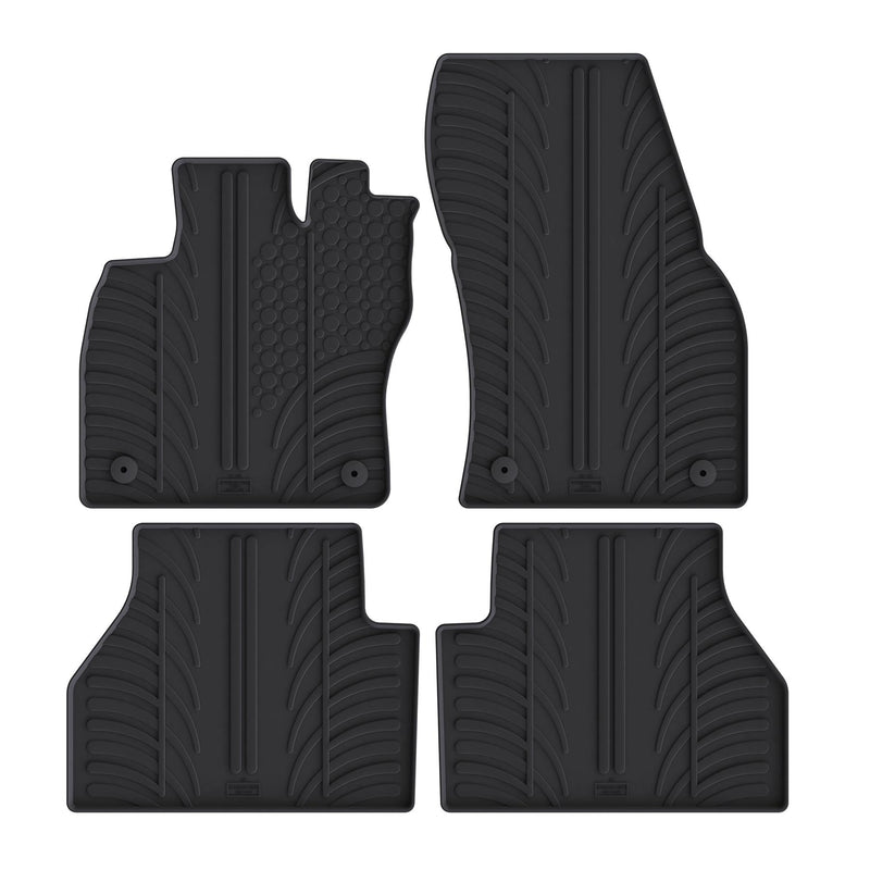 VW Caddy Passenger Rubber Car Mats (2020-)