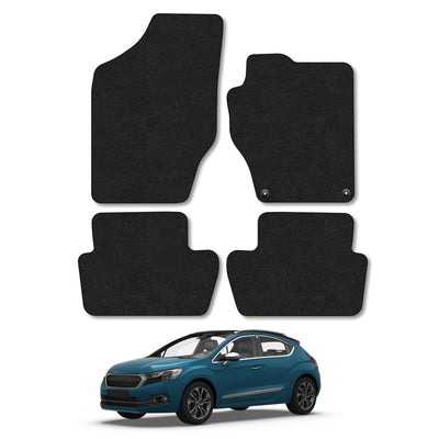 DS DS4 Carpet Mats (2015-2021) [Automatic]