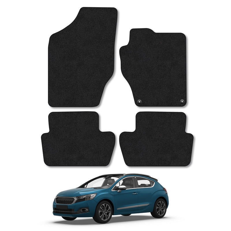 DS DS4 Carpet Mats (2015-2021) [Automatic]