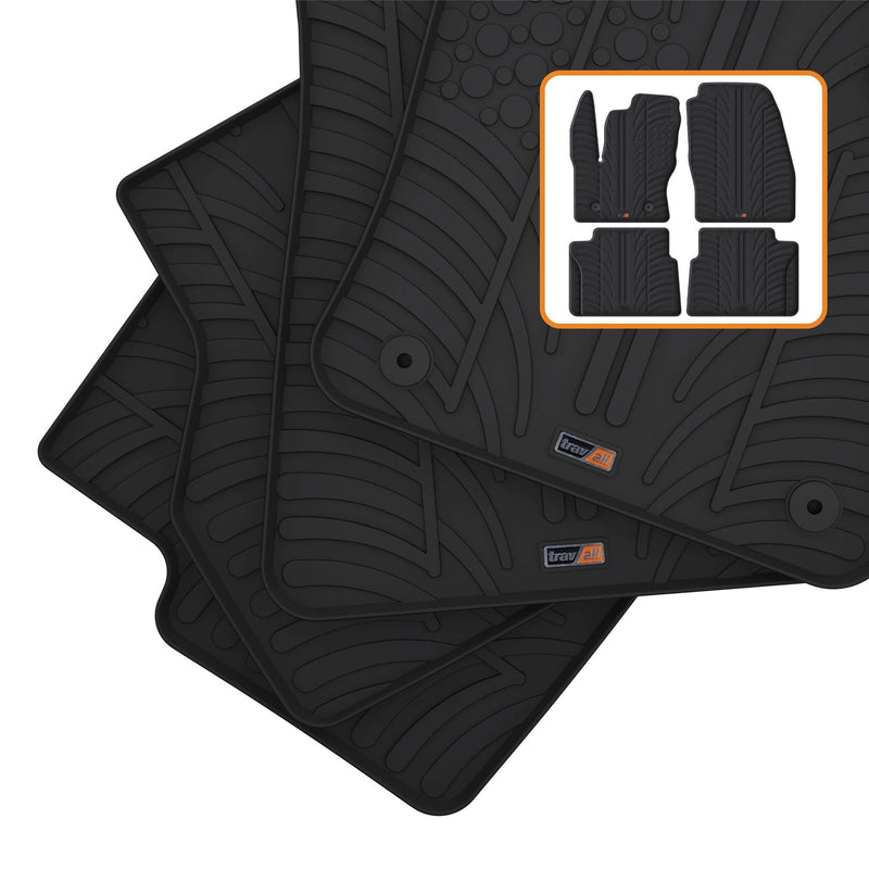 Mats de automóviles de goma Ford Transit Connect (2013-2017)