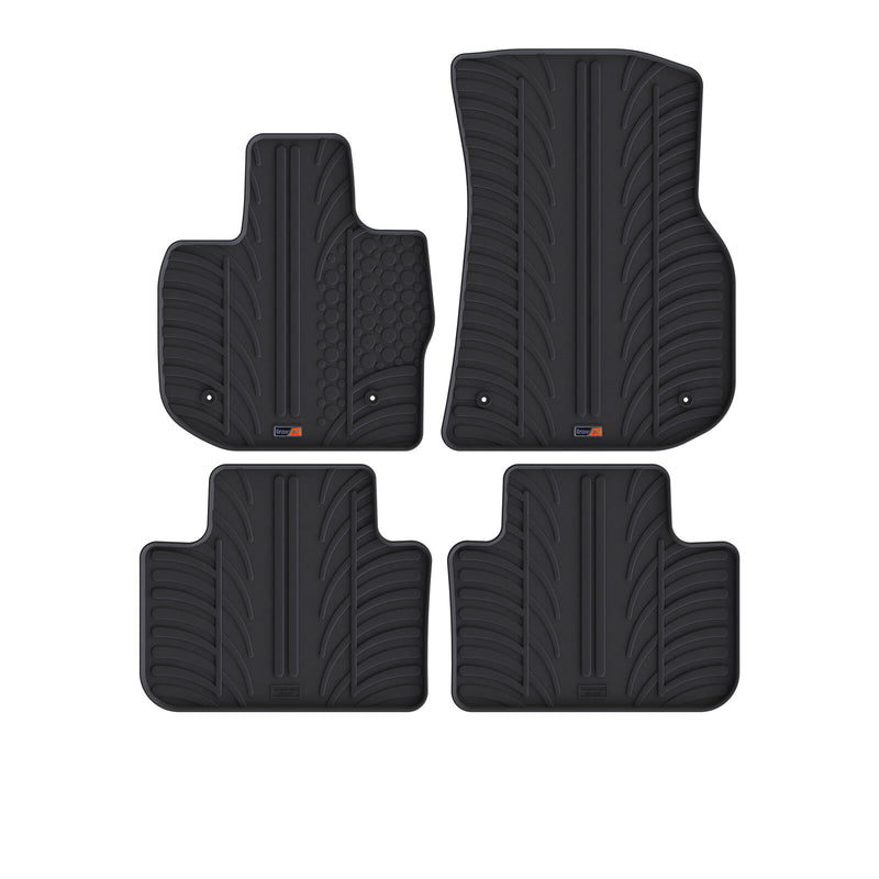 Tappetini per auto in gomma BMW X3 (2021-2024)