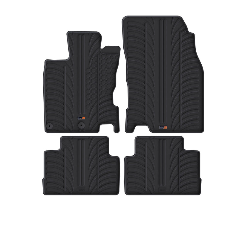 Mats de autos de goma de Nissan Qashqai (2013-2017)
