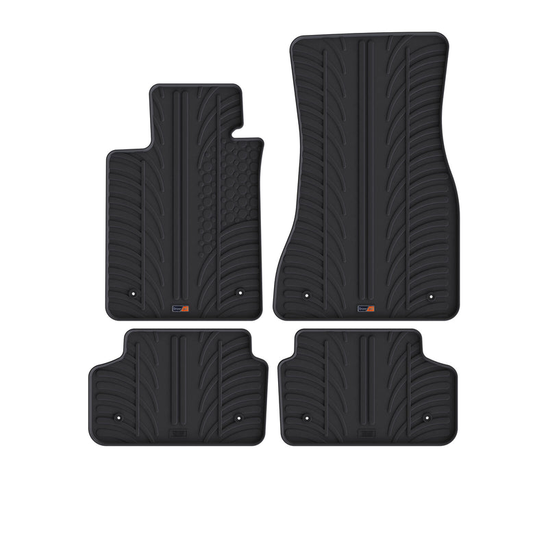 BMW 5 Series Saloon Rubber Car Mats (2017-2024)