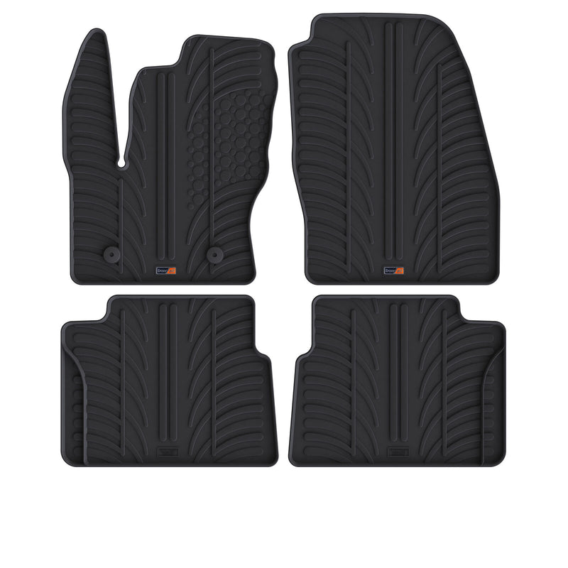 Mats de automóviles de goma Ford Transit Connect (2013-2017)