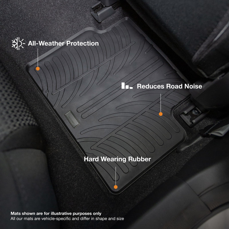 Mini Hachback Rubber Car Mats (2013-2021)