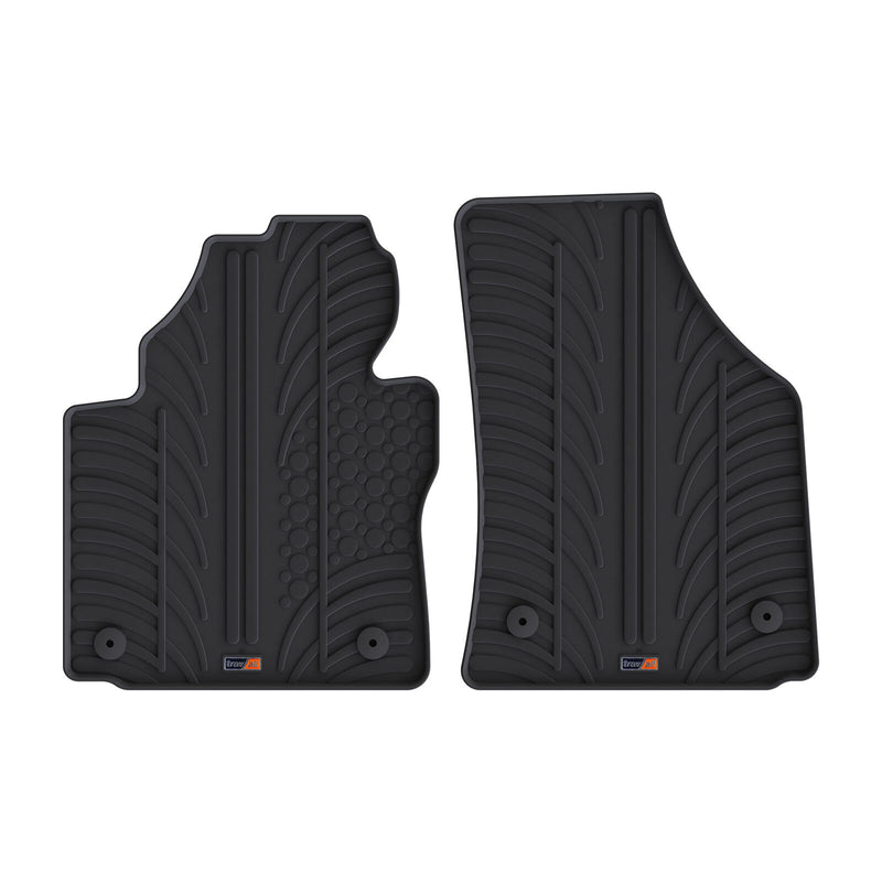 VW Caddy Maxi Van Rubber Car Mats (2007-2020)