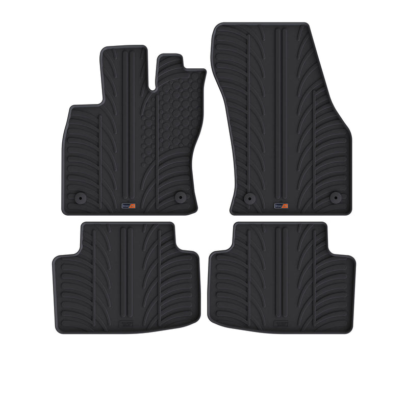 VW Golf SV Rubber Car Mats (2014-2020)