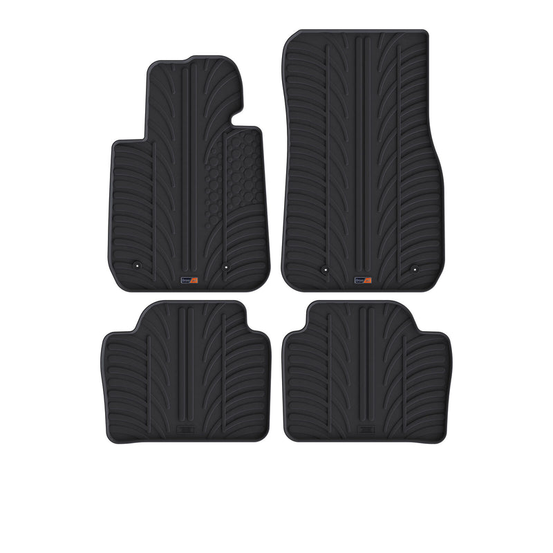 BMW 3 Series Saloon Rubber Car Mats (2011-2019)