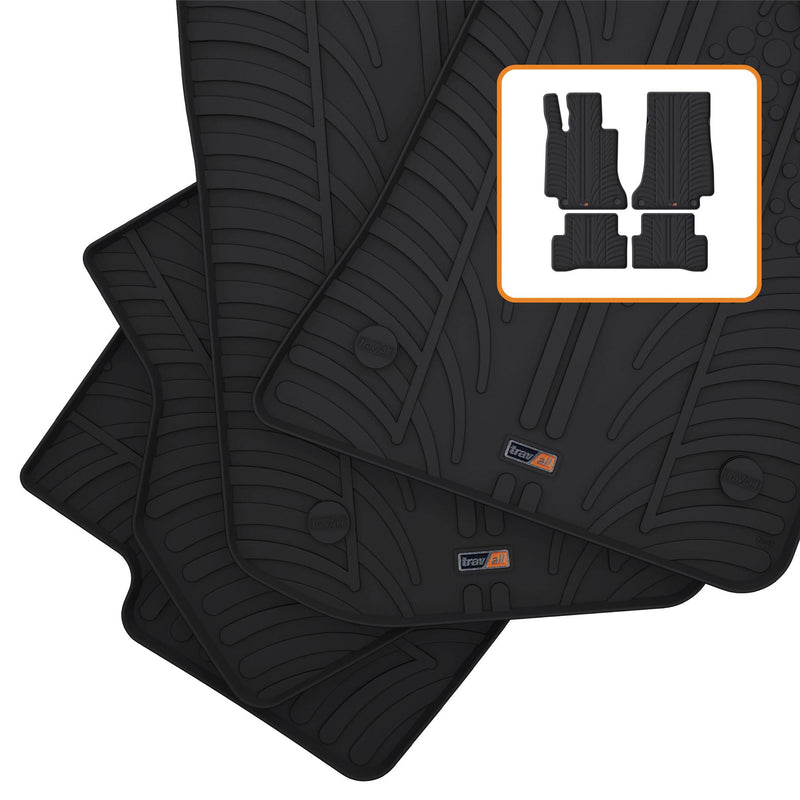 Mercedes C-Class Estate Rubber Car Mats (2018-2021)